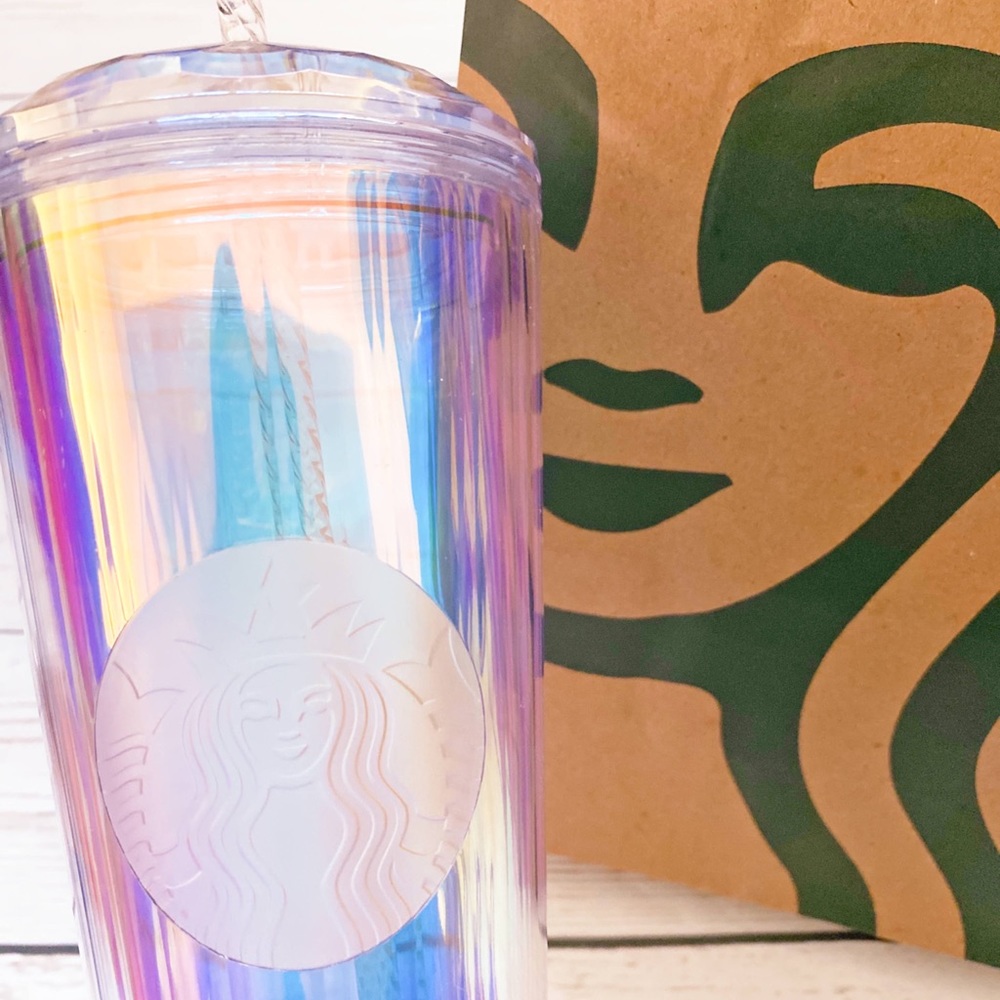 RARE Starbucks Kaleidoscope Unicorn Tumbler